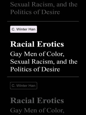 cover image of Racial Erotics